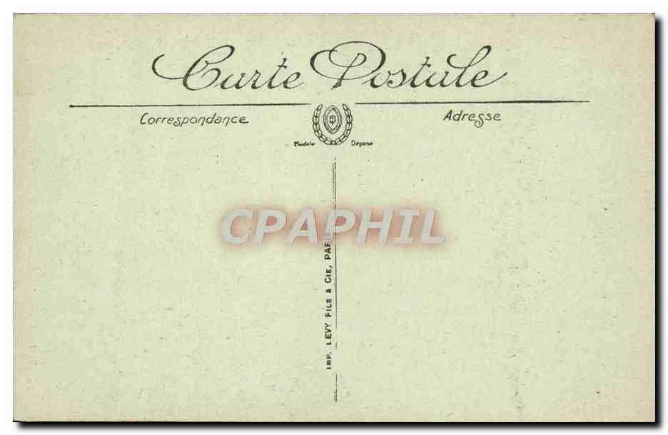 CPA Tours L'Ancienne Eglise Saint Martin Le portail  — Verso