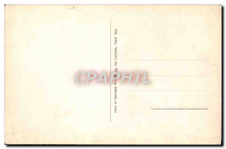 CPM Foix Vue Generale Entree de la Ville — Rückseite