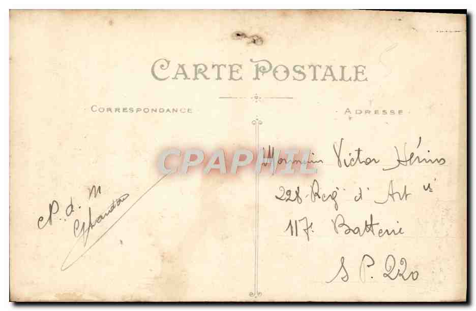 CPA Nantes La Loire Au Centre L'Ile Feydeau A droite l'ile Gloriette — Rückseite