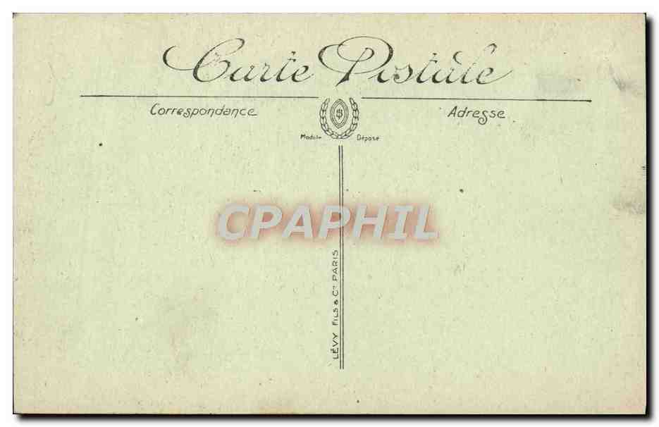 CPA Marseille Notre Dame de la Garde — Verso