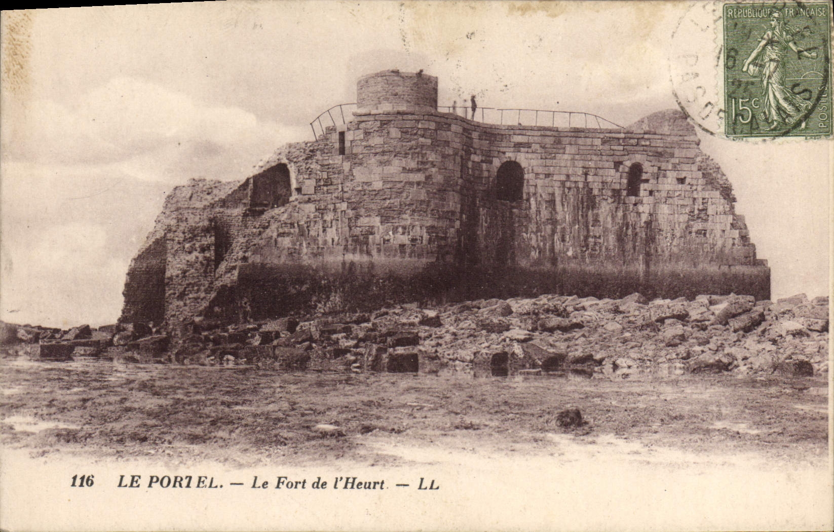 CPA Le Portel Le Fort de L'Heurt