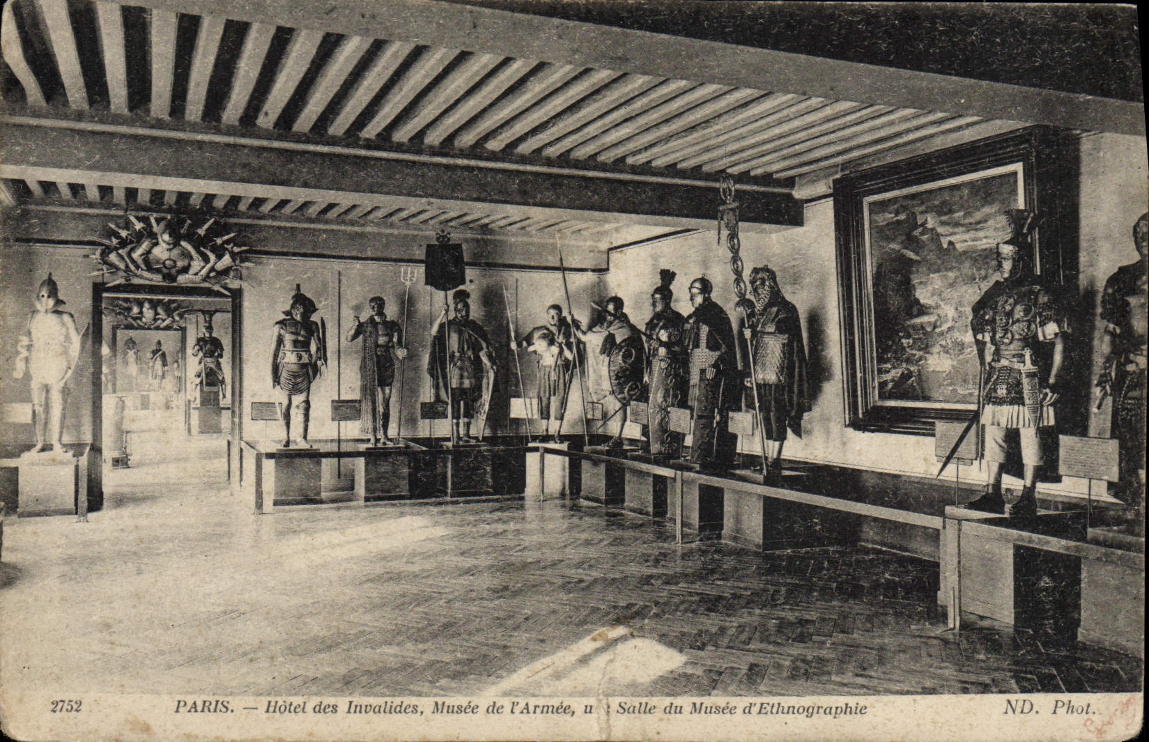 CPA Paris Hotel Des Invalides Musee L'Armee Ethnographie Militaria