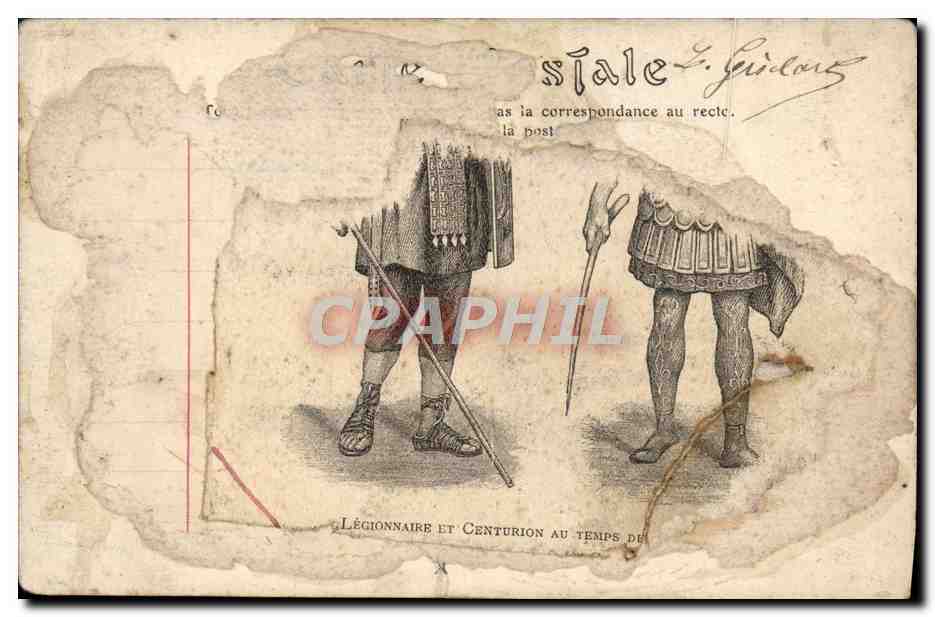 CPA Paris Hotel Des Invalides Musee L'Armee Ethnographie Militaria — Rückseite
