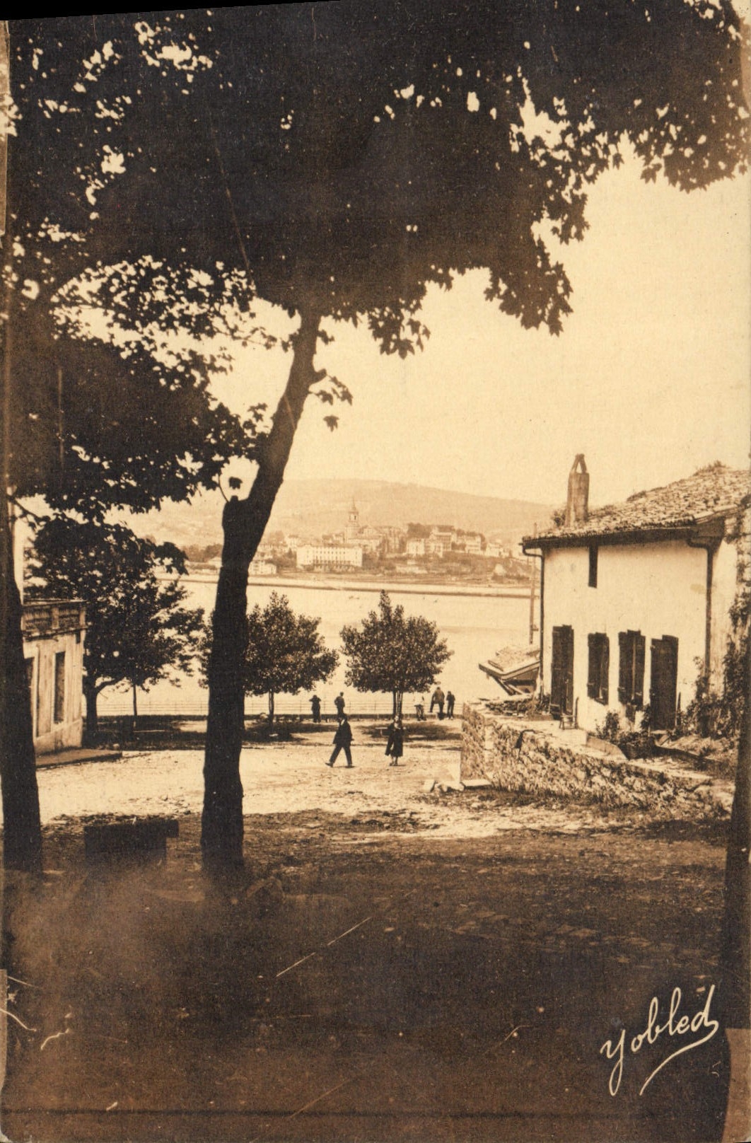 Hendaye (B.-P.) — Vue du débarcadère — Yobled