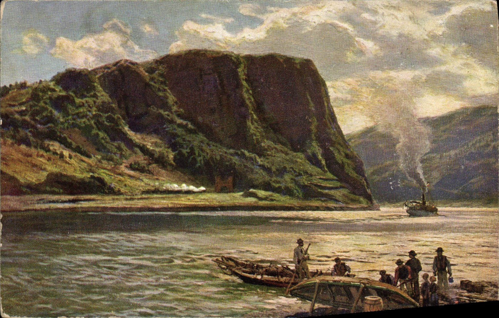 Loreley — vue panoramique — v. Eckenbrecher, série 76