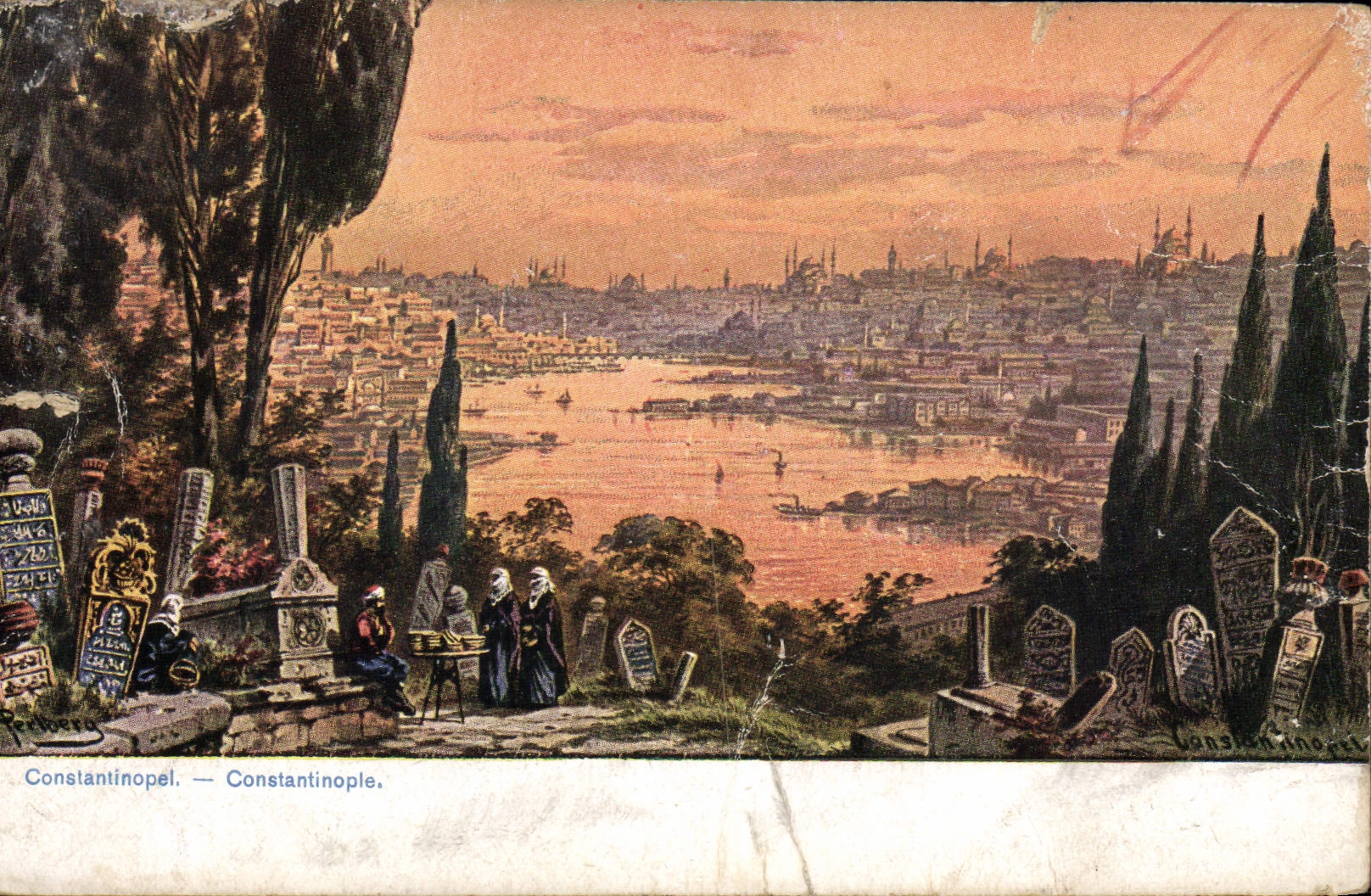 CPA Constantinopel Constantinople