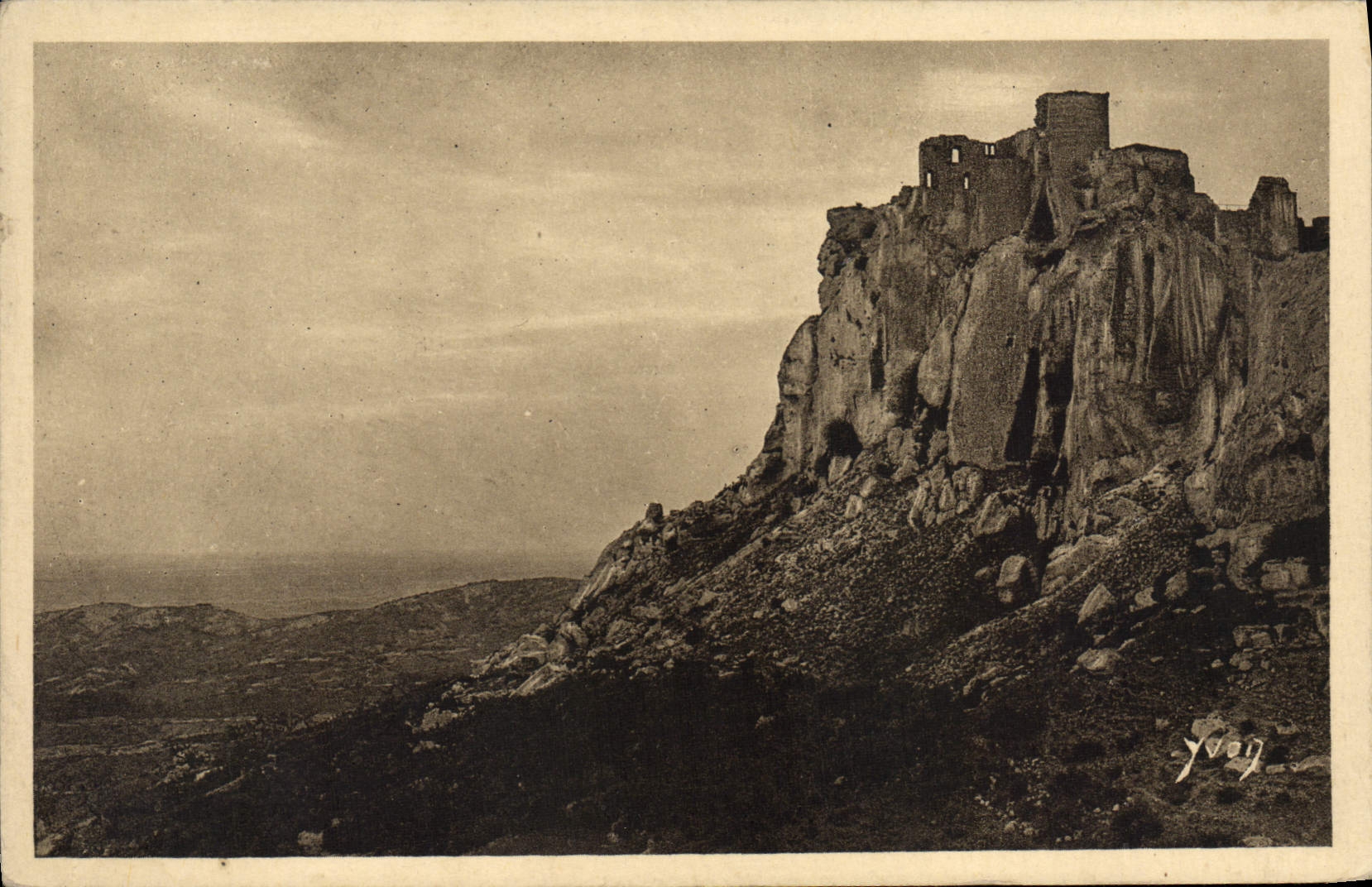 Les Ruines du Château des Baux — Provence — Éditions d'Art, Paris