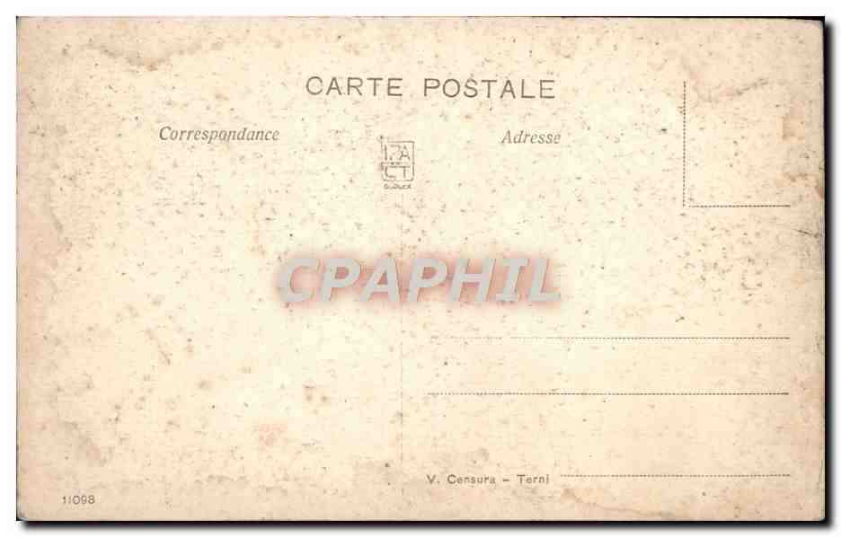 CPA Constantinople Interieur — Verso