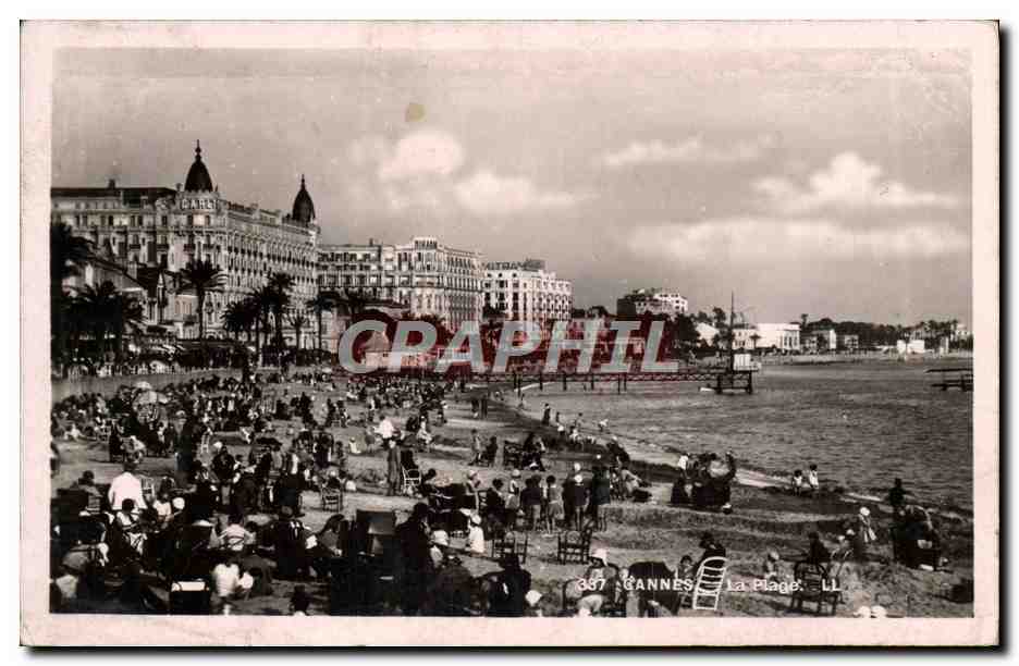 CPM Cannes La Plage