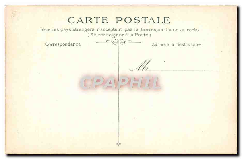 CPA Dieppe Vue generale prise du Chateau — Rückseite
