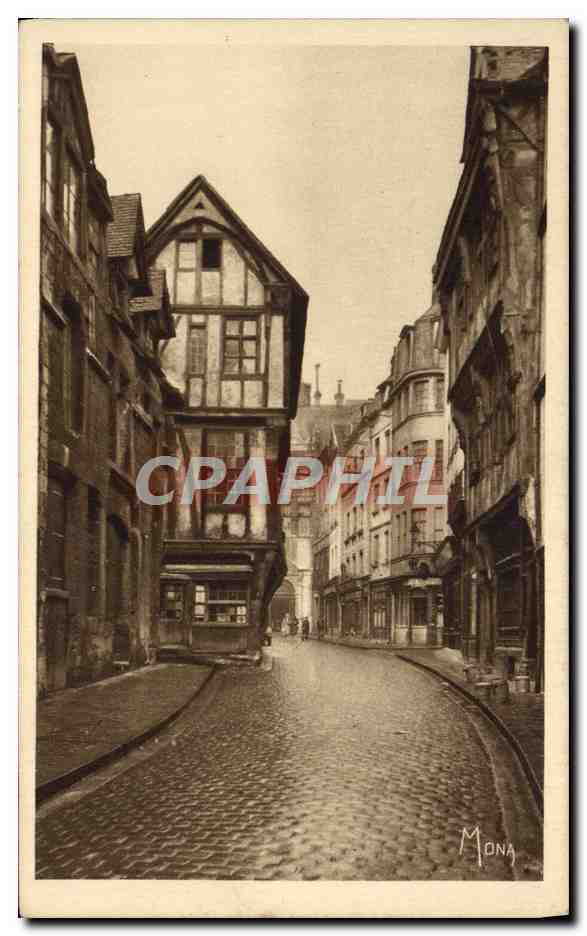 CPA Rouen La rue Saint Romain 