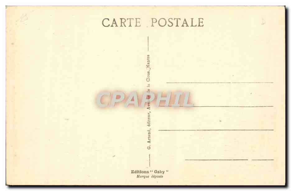 CPA Alencon La Cathedrale Notre Dame  — Rückseite