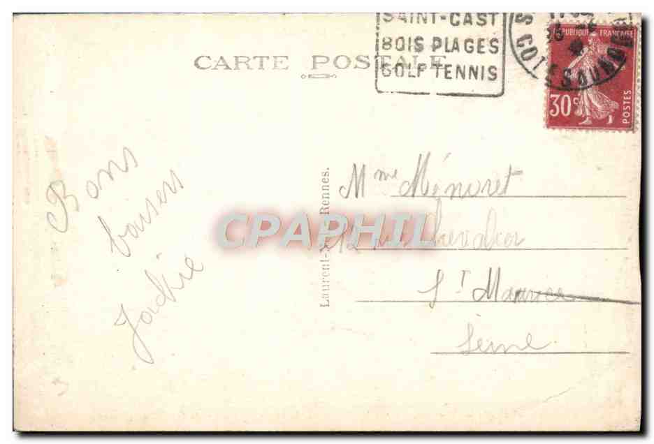 Saint-Cast — Vue générale sur les Mielles et la Plage (vue prise de l'Hôtel d'Angleterre) — Reverso