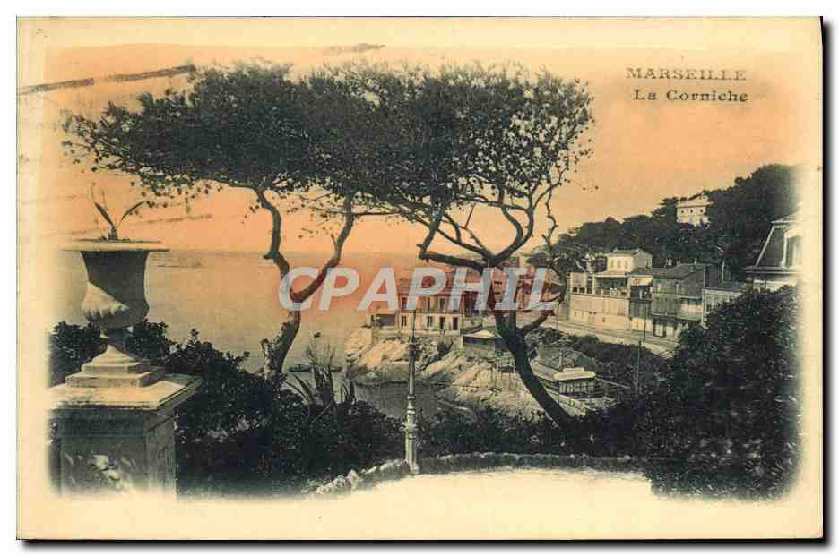 CPA Marseille La Corniche