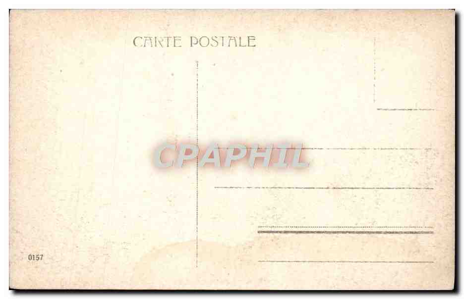 CPA Constantinople Mosque Sulten Ahmed Turquie — Verso