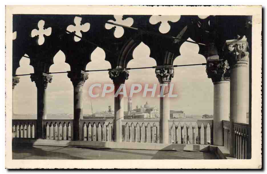 CPM Venezia Palazzo Ducale Loggia e Isola di S Giorgio