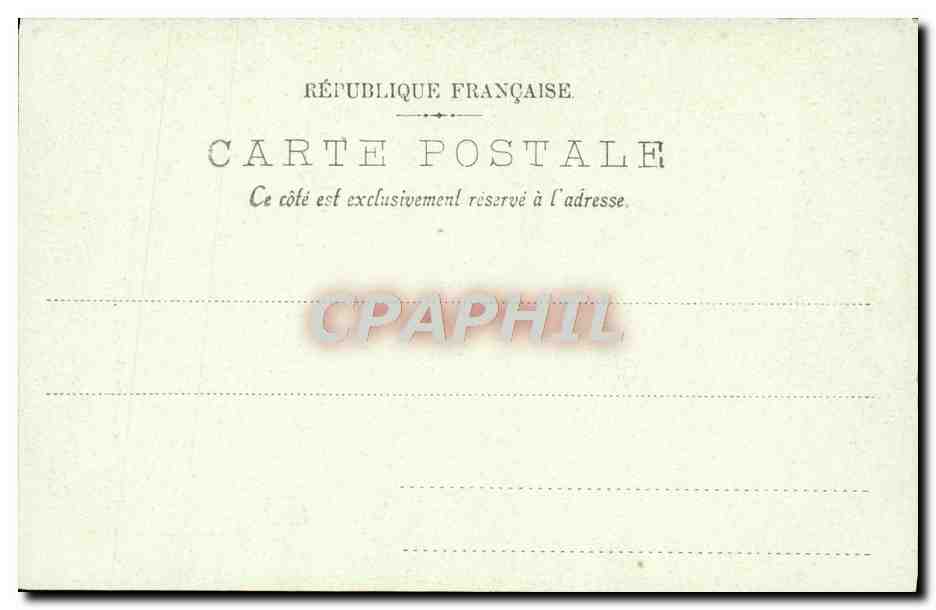 CPA Lille Le Palais Rameau — Verso