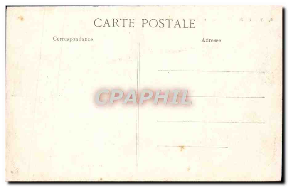 CPA Valenciennes Les Rochers Et Le Parc — Rückseite
