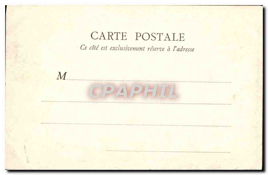 Arres — Une des Allées, aux Promenades — B.F. Paris — Rückseite