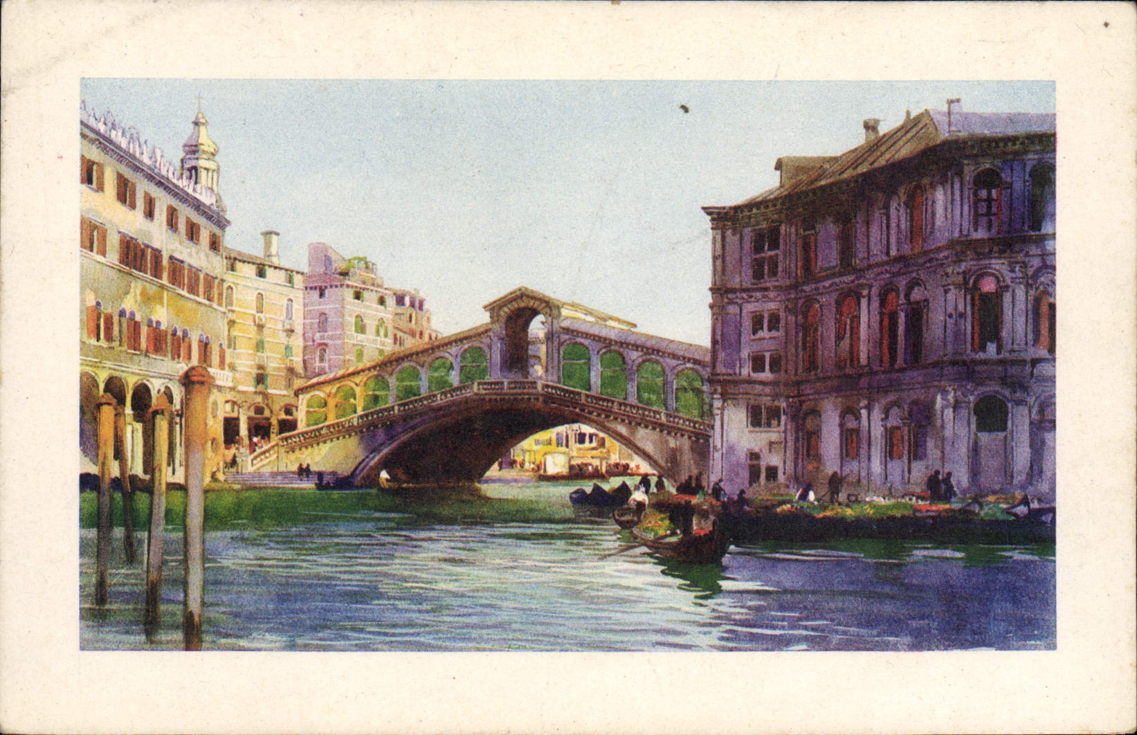 CPA Venezia Ponte Di Rialto