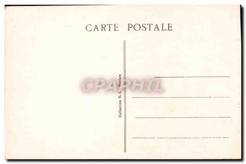 CPA St Thegonnec Retable De I'Autel Du Rosaire — Rückseite