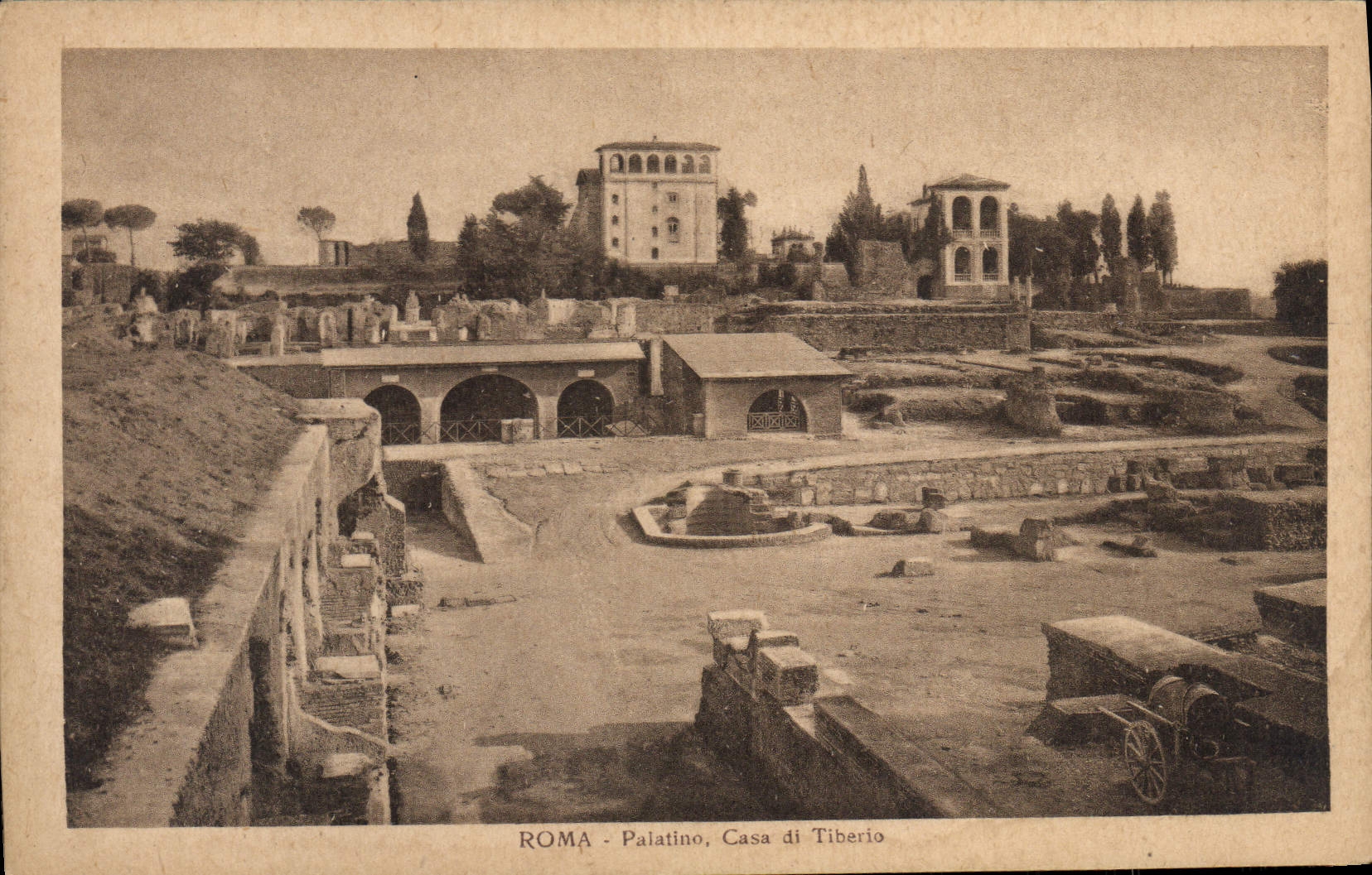 CPA Roma Palatino Casa Di Tiberio