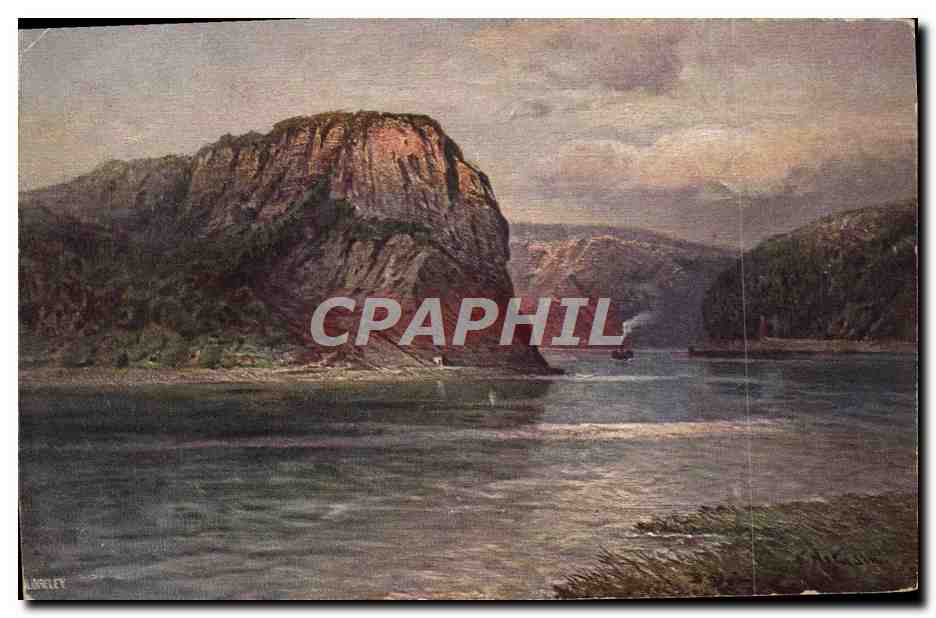 Loreley — Rocher au bord du Rhin — éditeur H. No 165