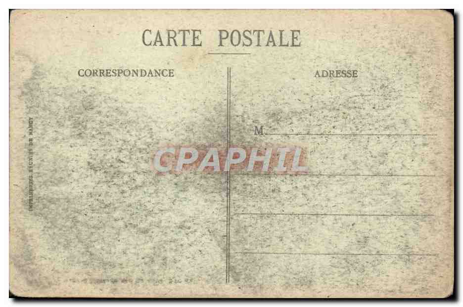 CPA Ballon Dalsace Le Sternsee Et La Tete De Rimbach — Verso