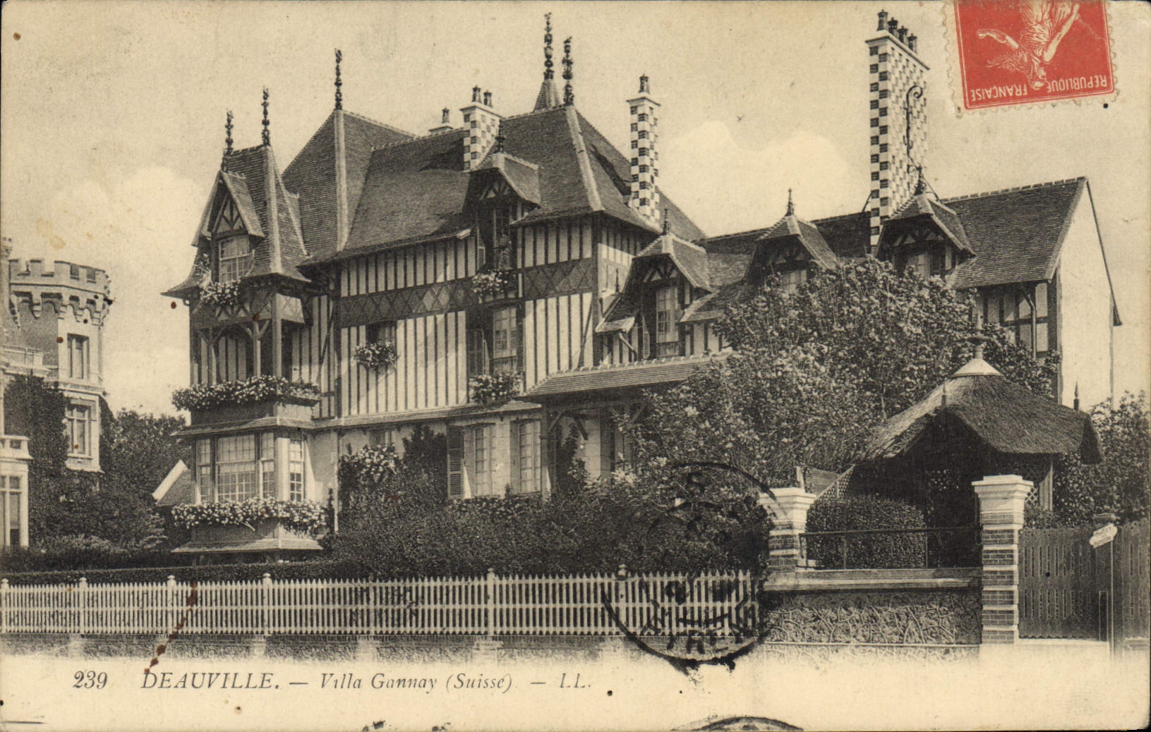 Deauville — Villa Gannay (Suisse) — L.L. — n°239