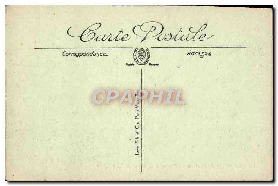 CPA Chinon Le Chateau Ensemble De La Partie Nord — Rückseite