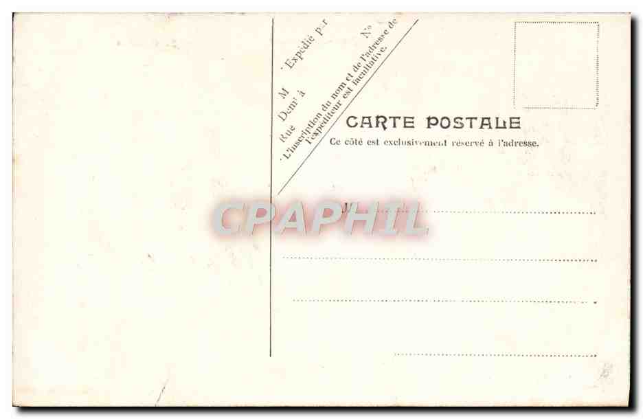 Boulogne-sur-Mer — Le Château — V.P. Paris, N° 3.00 — Rückseite