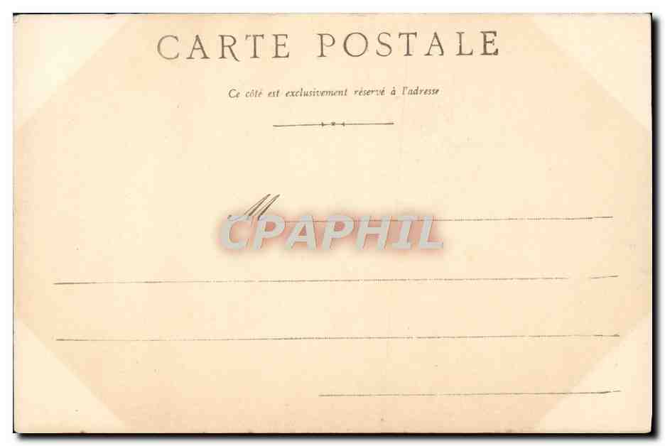 CPA Dijon Square et promenade Darcy  — Rückseite