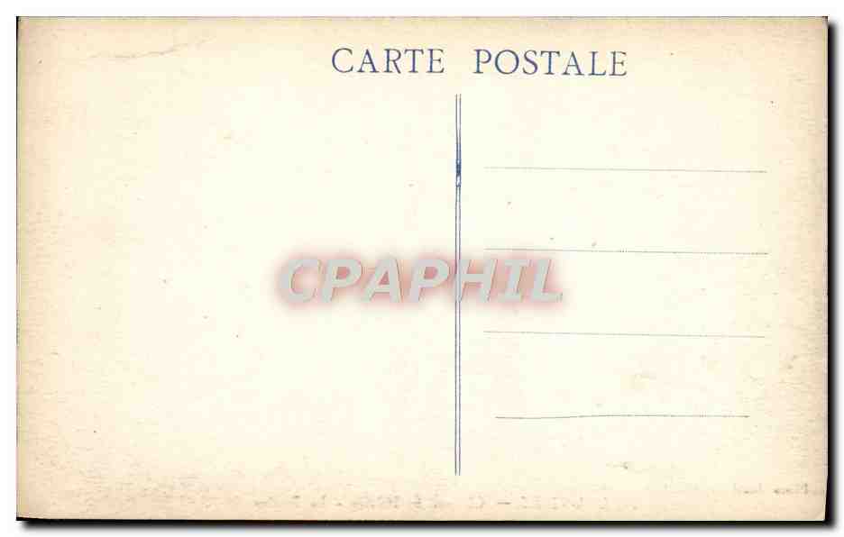 CPA Louviers Chateau St Hilaire La Piscine — Rückseite