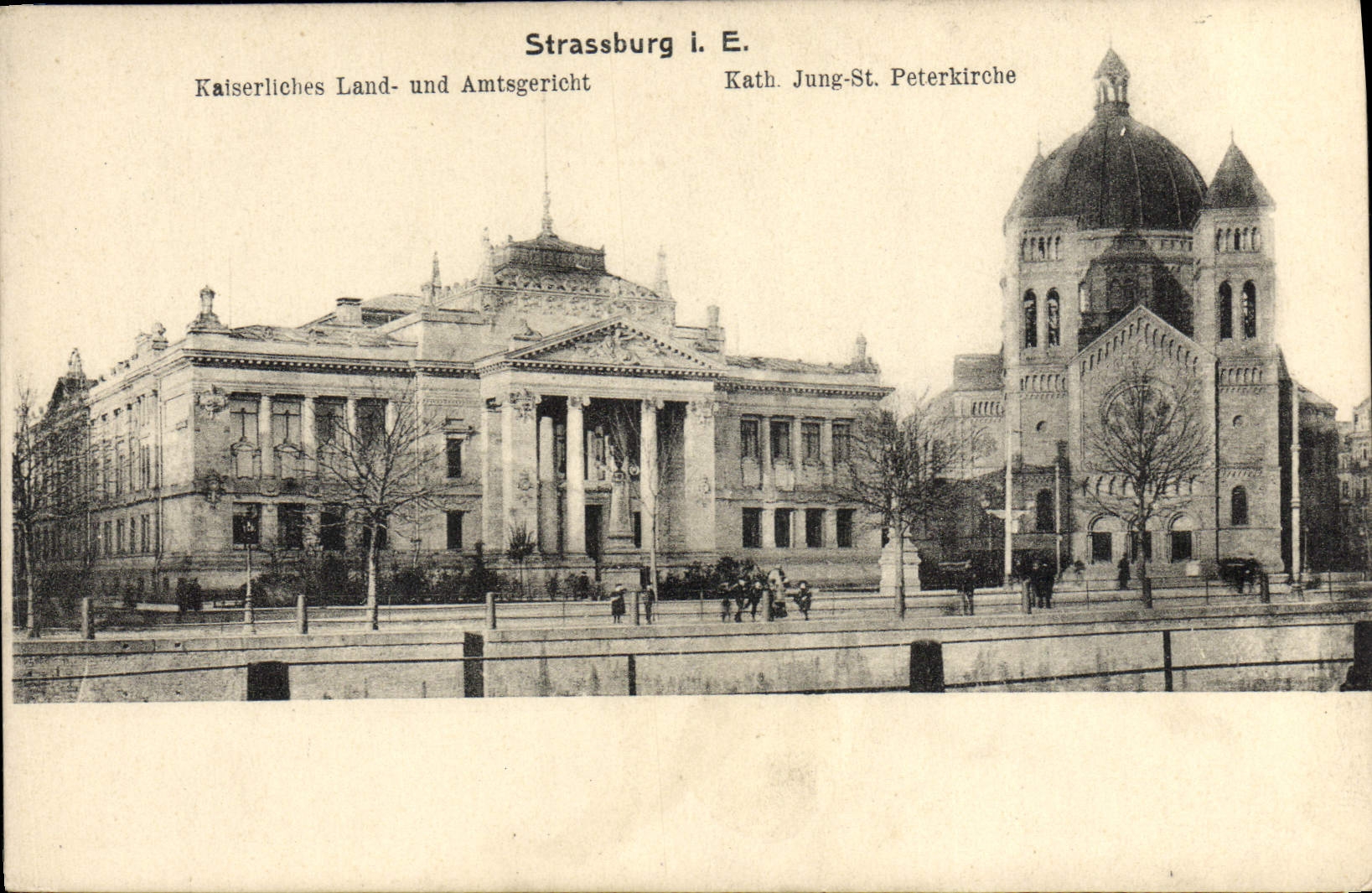CPA Strassburg Kaiserliches Land Und Amtsgericht