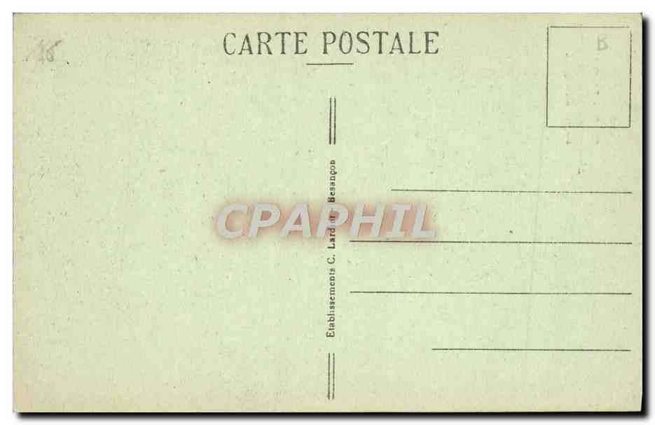 CPA Dijon Abside De La Cathedrale Saint Benigne Pretre — Rückseite