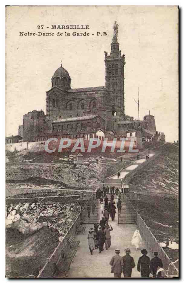 CPA Marseille Notre Dame De La Garde