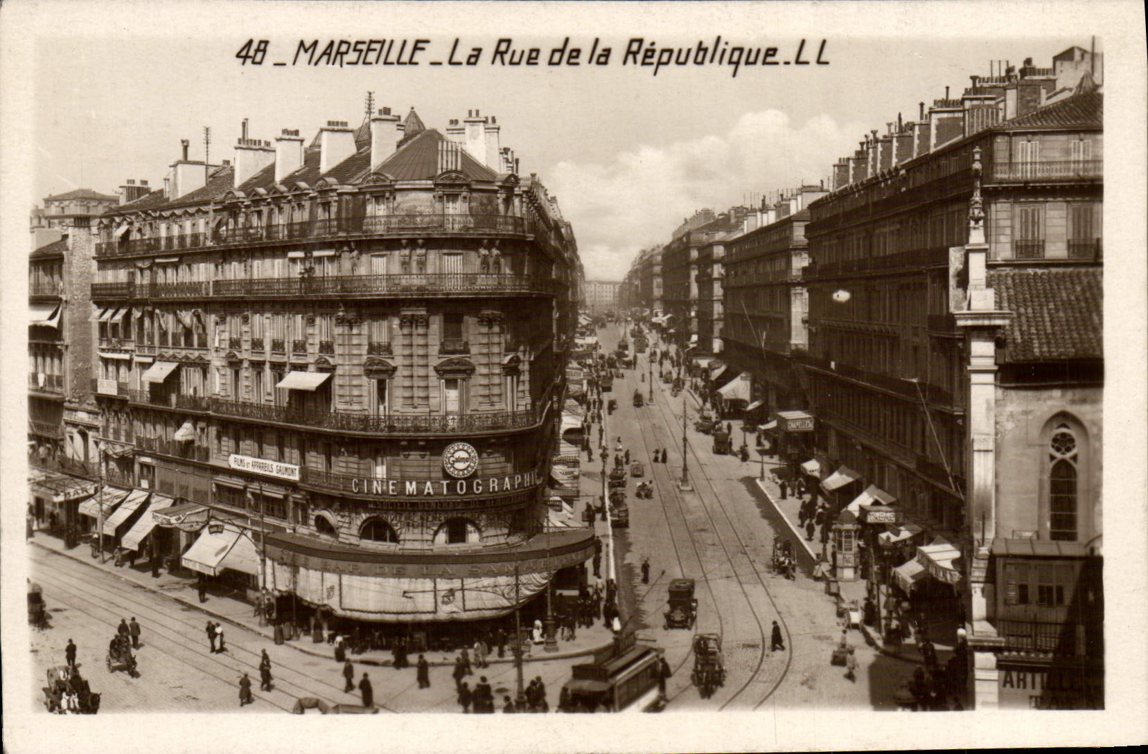 Marseille — La Rue de la République — LL