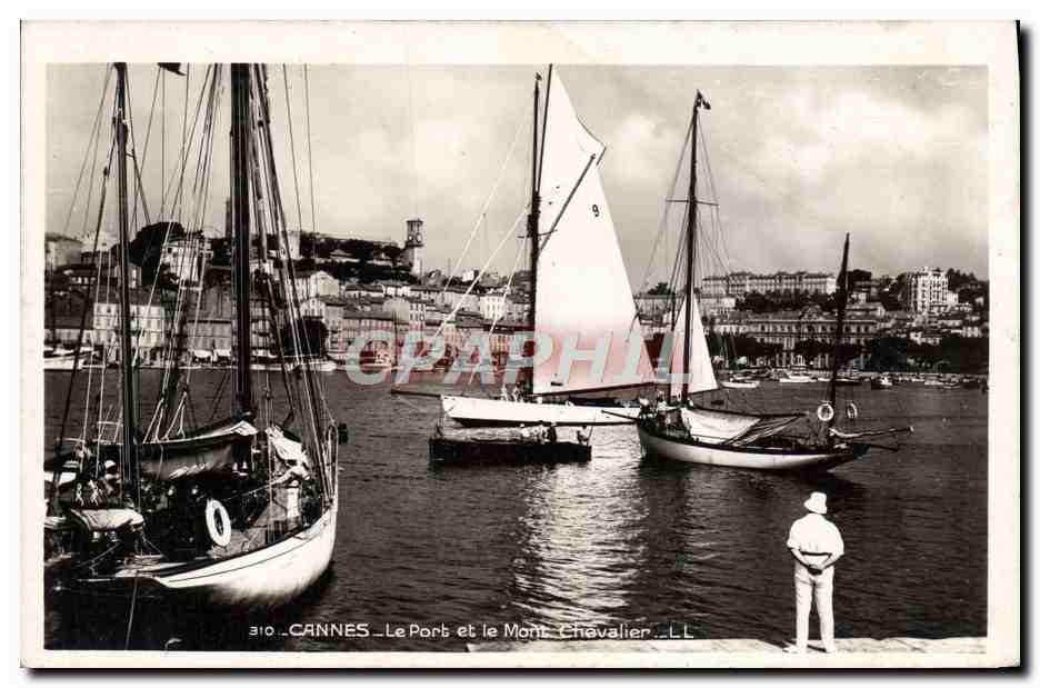 CANNES - Le Port et le Mont Chevalier — éditeur Levy et Neurden, n° 310