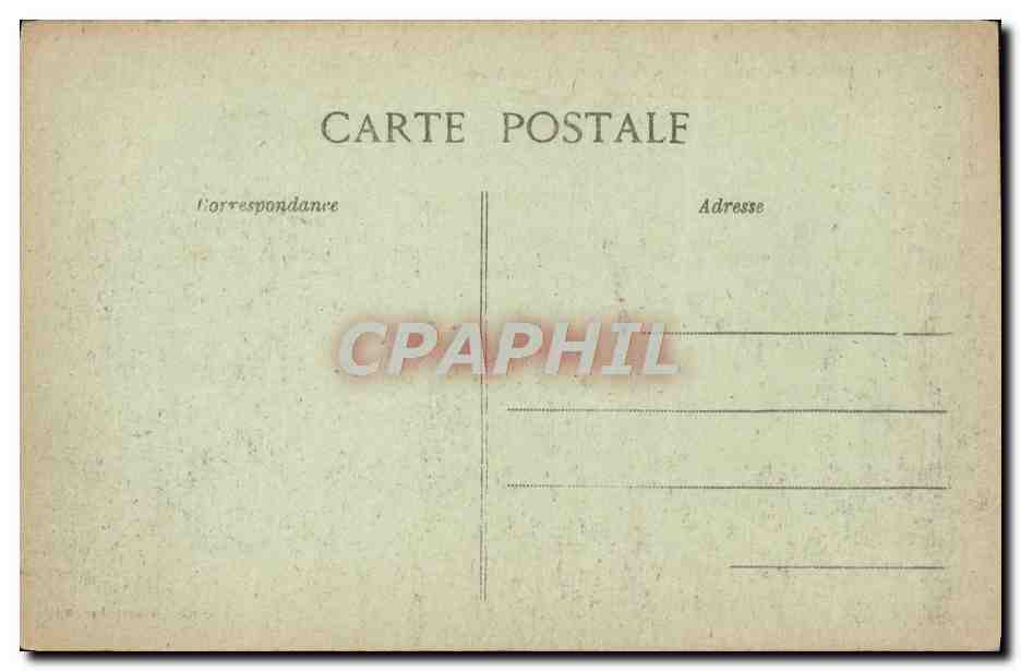 CPA Reims Dans Les Ruines Apres La Retraite Des Allemands Hotel de ville Militaria — Rückseite