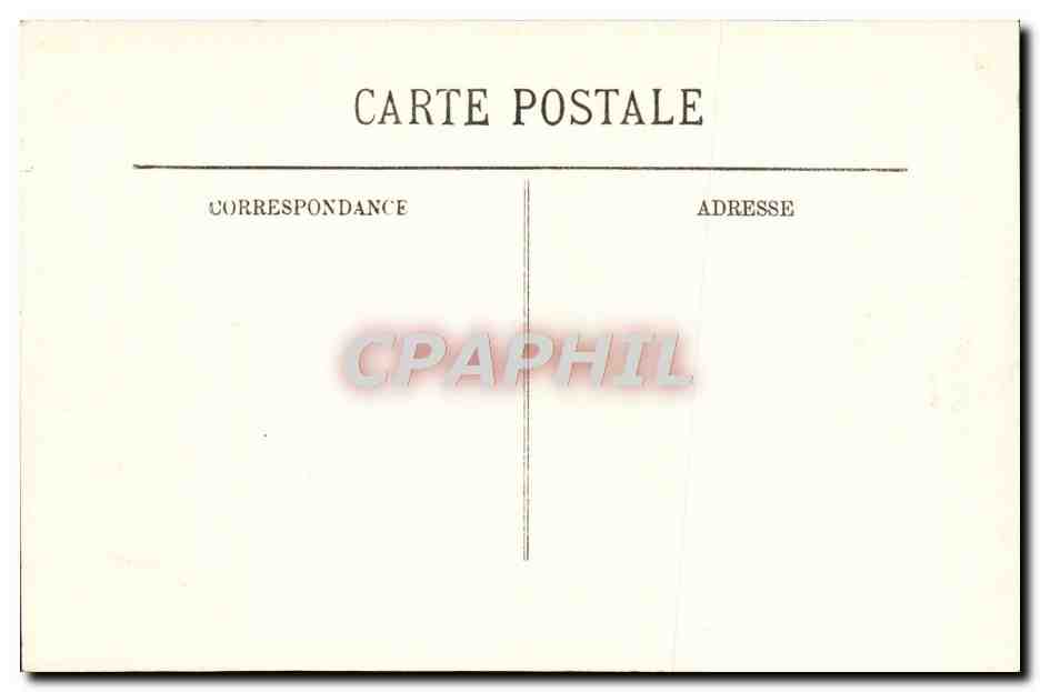 CPA Grenoble L'Isere Et La Chaine Des Alpes — Verso