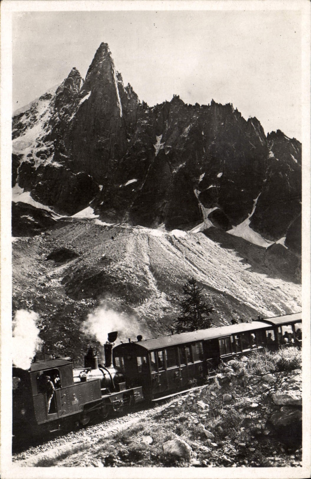 Chamonix — Schmalspurbahn Montenvers, Mer de Glace — Éditions La Croix, Chamonix