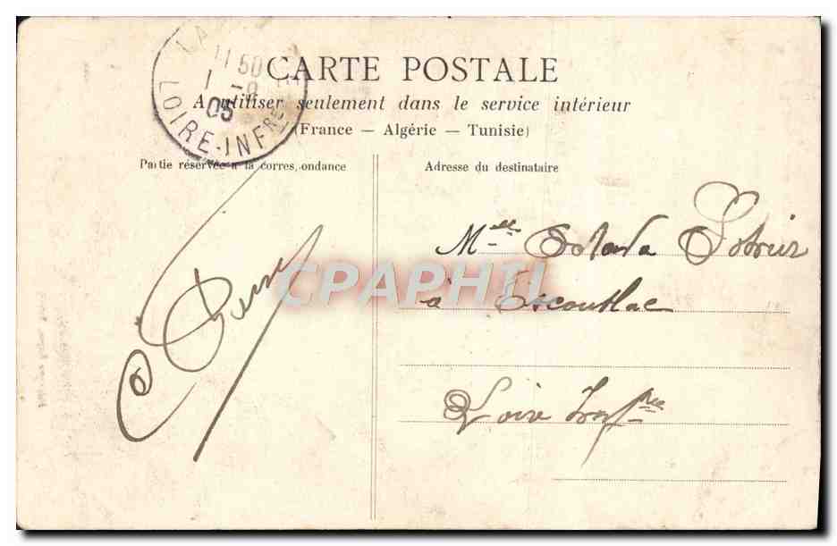 CPA La Vie Aux Champs Un Accident Folklore — Rückseite