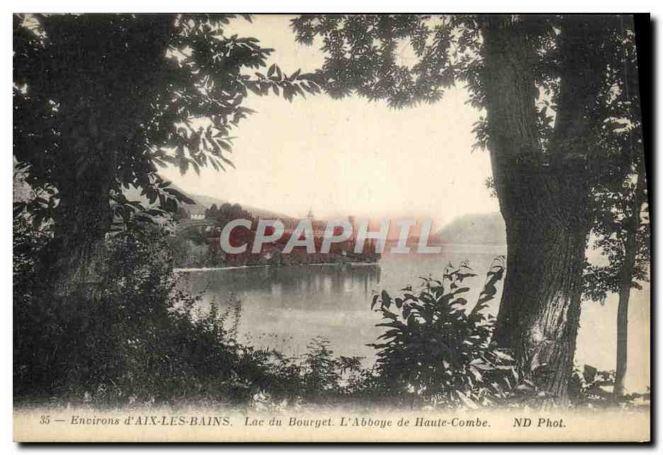 CPA Aix Les Bains Lac Du Bourget L'abbaye de Haute Combe 