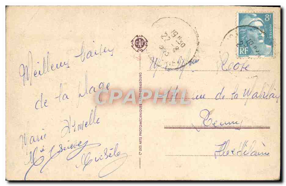 CPA La Baule Vue Prise Du Majestic — Verso