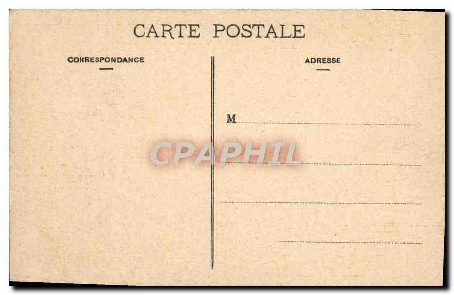 CPA Bordeaux Cathedrale Saint Andre — Verso