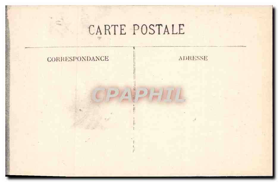 CPA Nantua La Colonne et le Lac — Rückseite