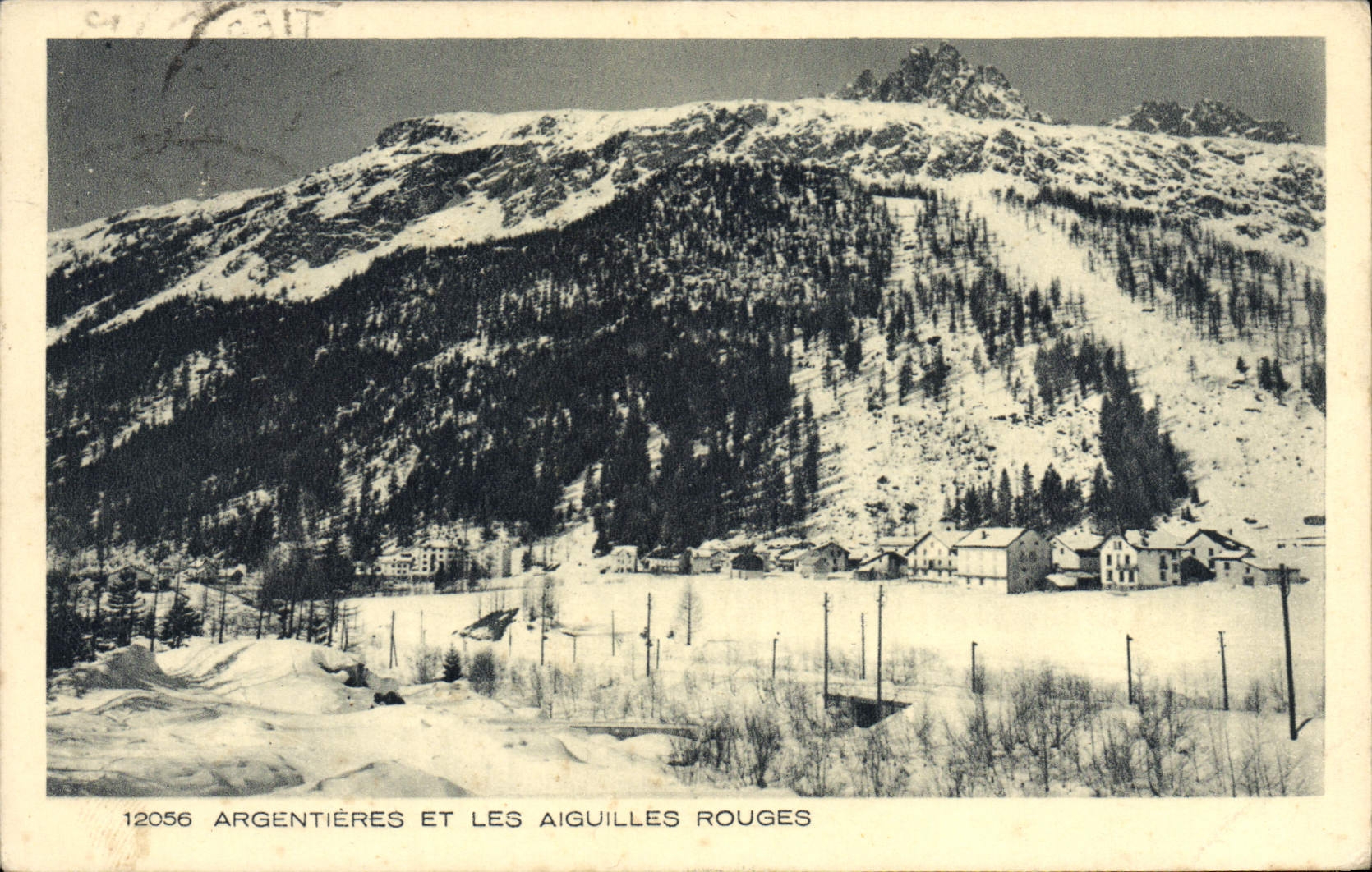 CPA Argentieres Et Les Aiguilles Rouges