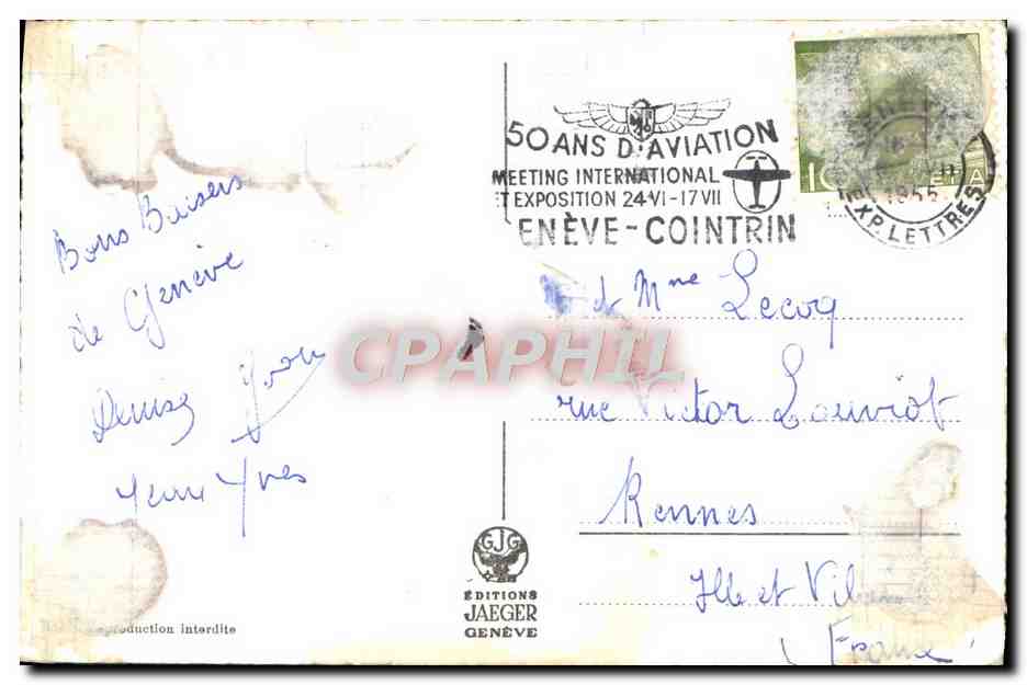 CPM Geneve  — Rückseite