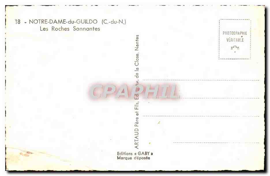 CPM Notre Dame Du Guildo Les Roches Sonnantes — Reverso