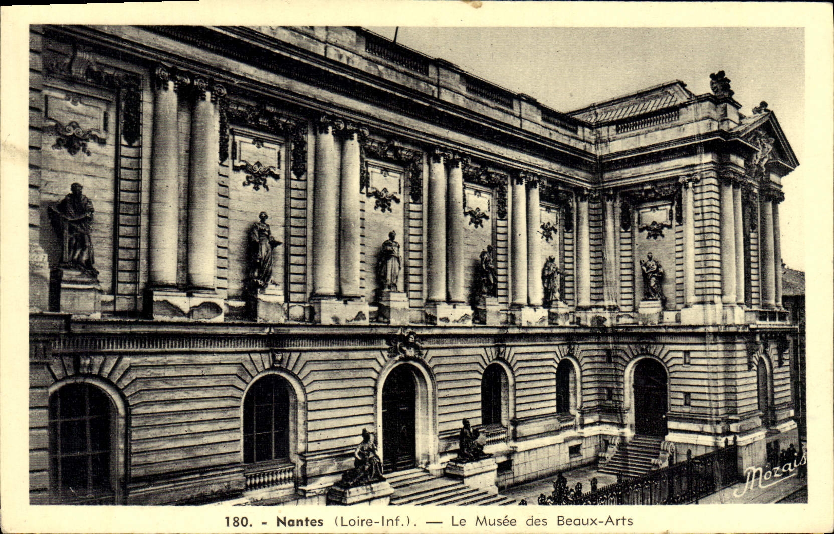 CPA Nantes Le Musee des Beaux Arts